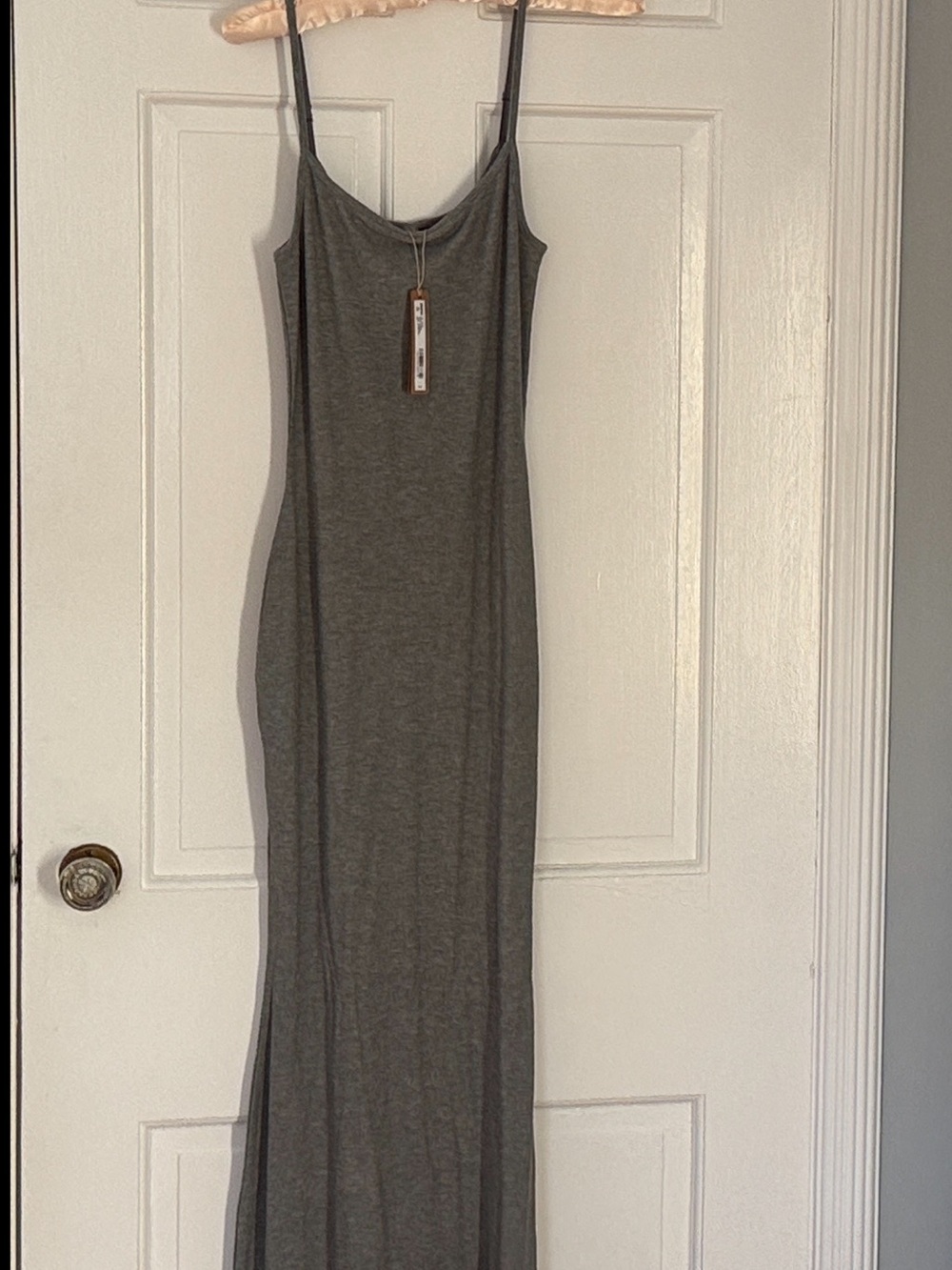 Skims Grey Maxi Dress